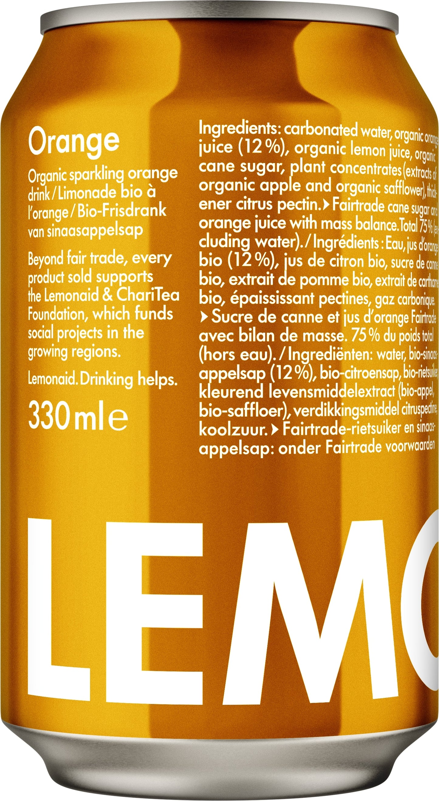 Lemonaid - Orange - CANS