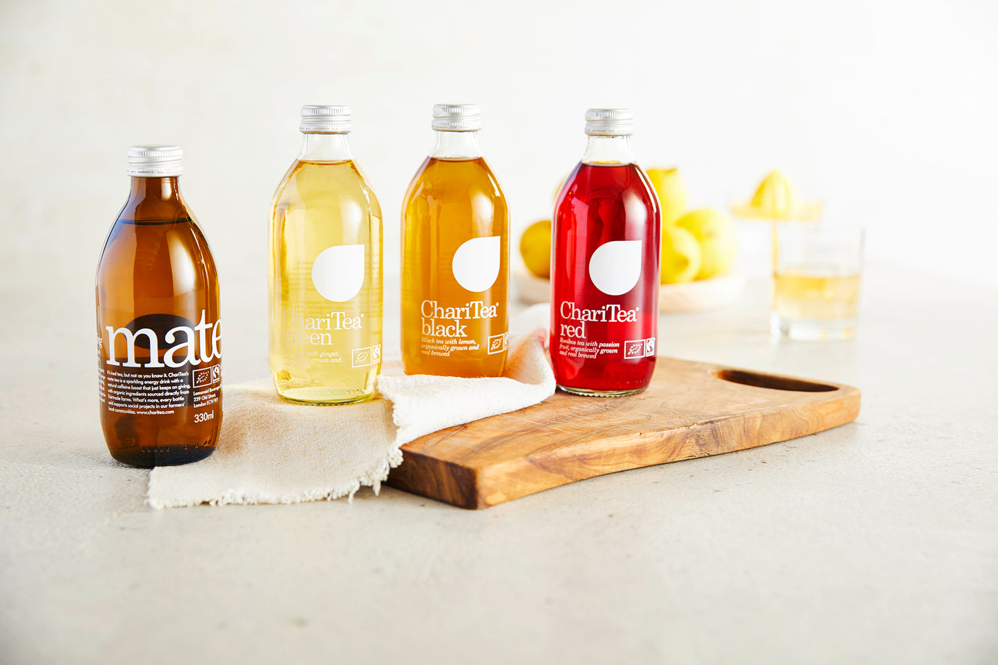 ChariTea - Green - Glass Bottles