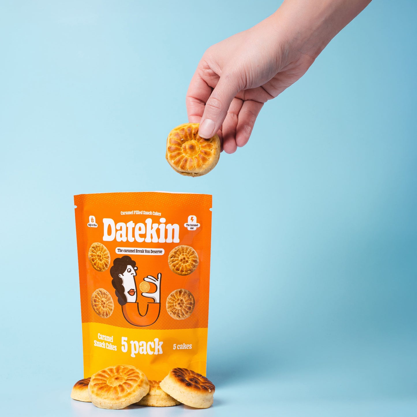 Datekin - Caramel Filled Cakes