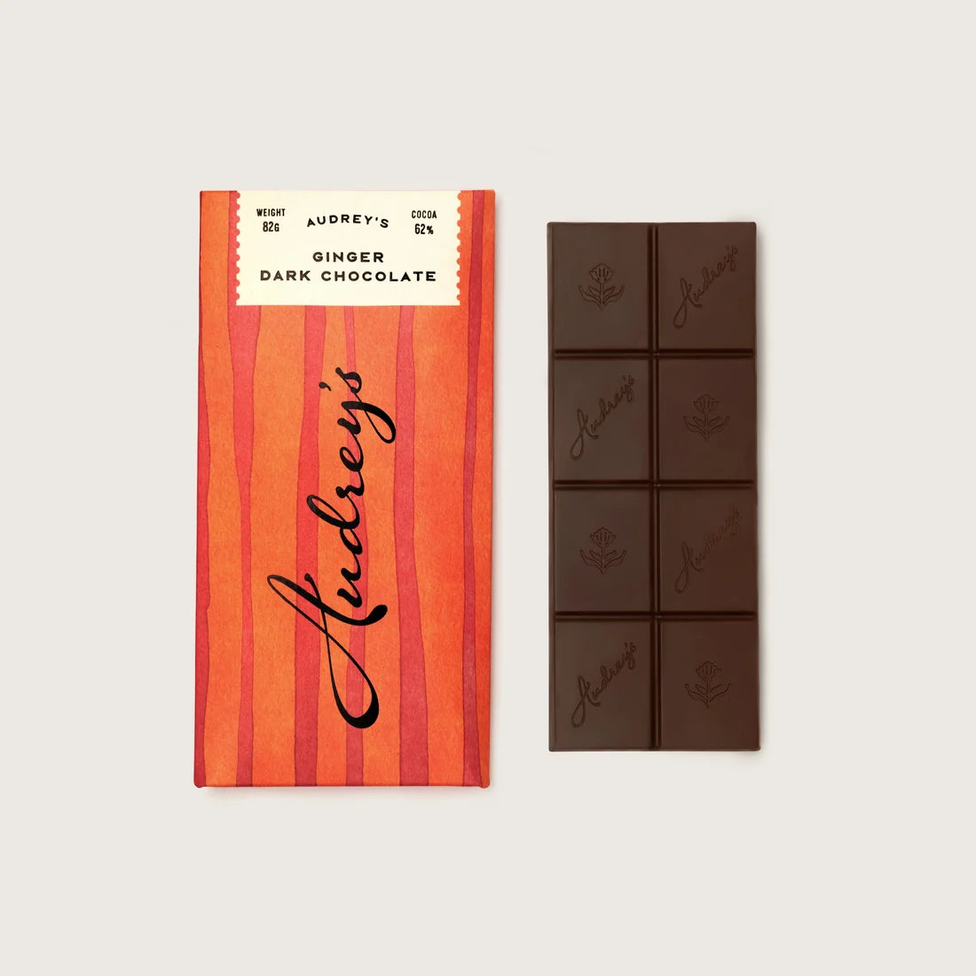 Audrey's - Dark 62% Ginger Bar