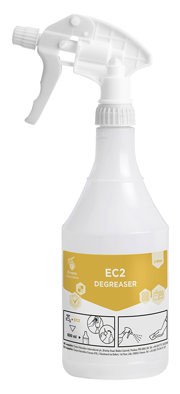 Evans Empty Trigger Spray Bottle EC2 Degreaser