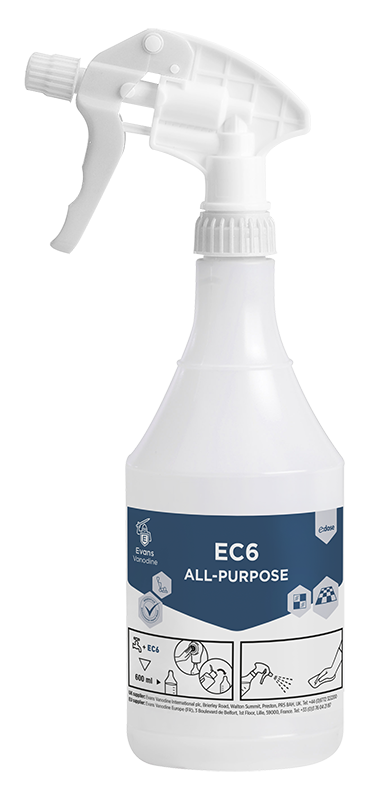 Evans Empty Trigger Spray Bottle EC6 All-Purpose