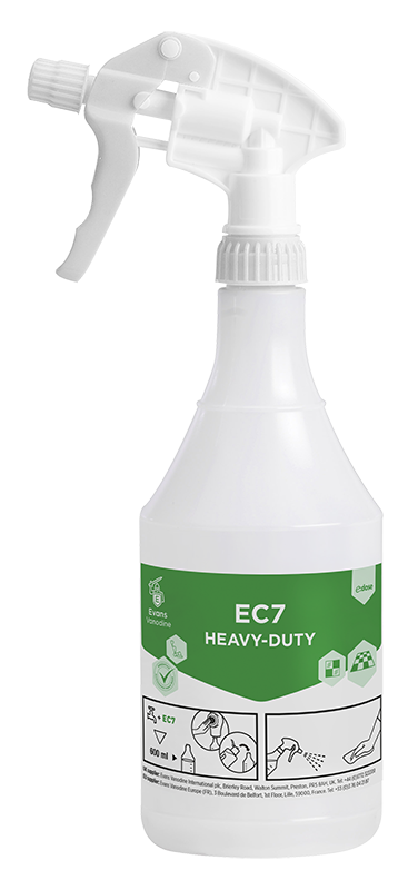 Evans Empty Trigger Spray Bottle EC7 Heavy Duty