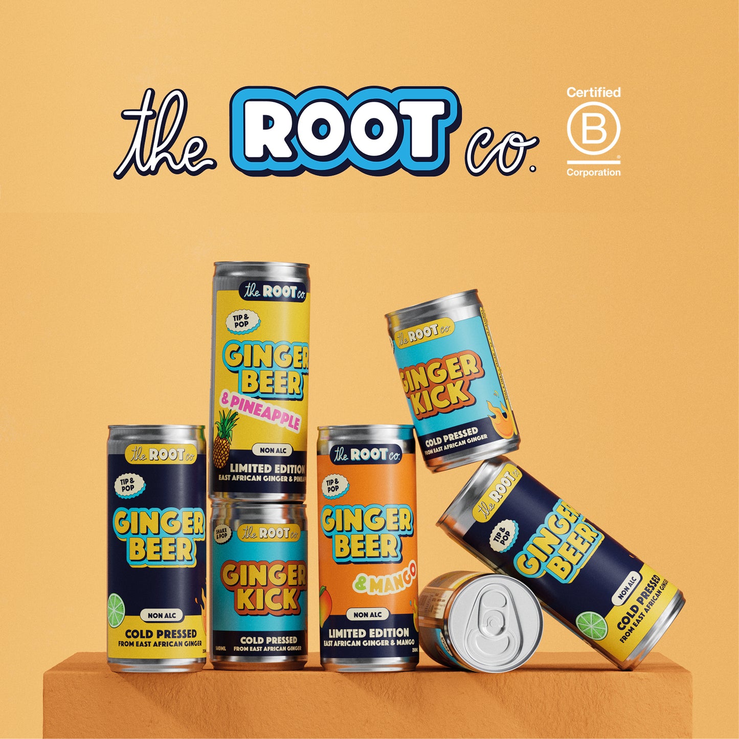 The Root Co - Pineapple Ginger Beer