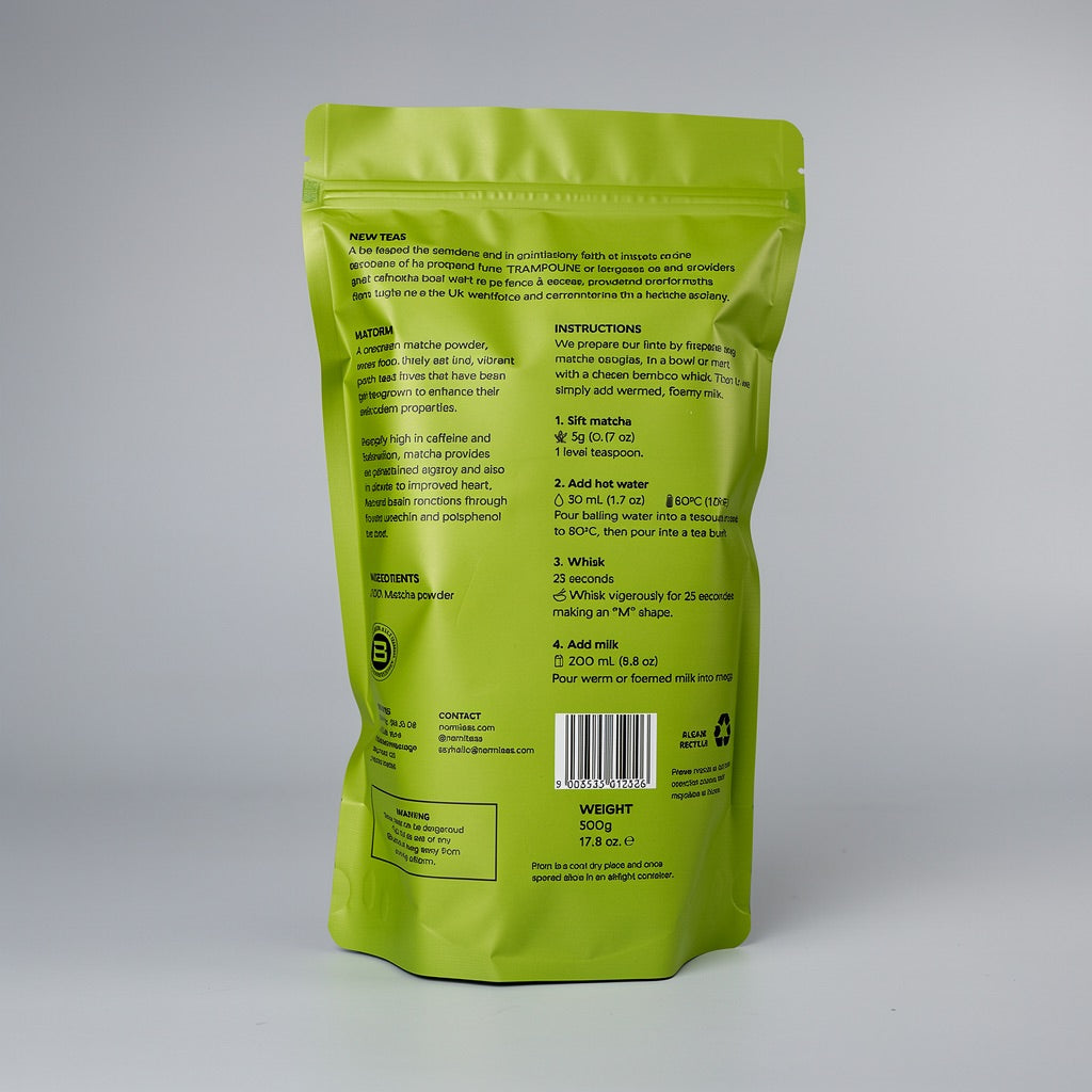 NEMI Tea - Latte Grade Matcha - 500g