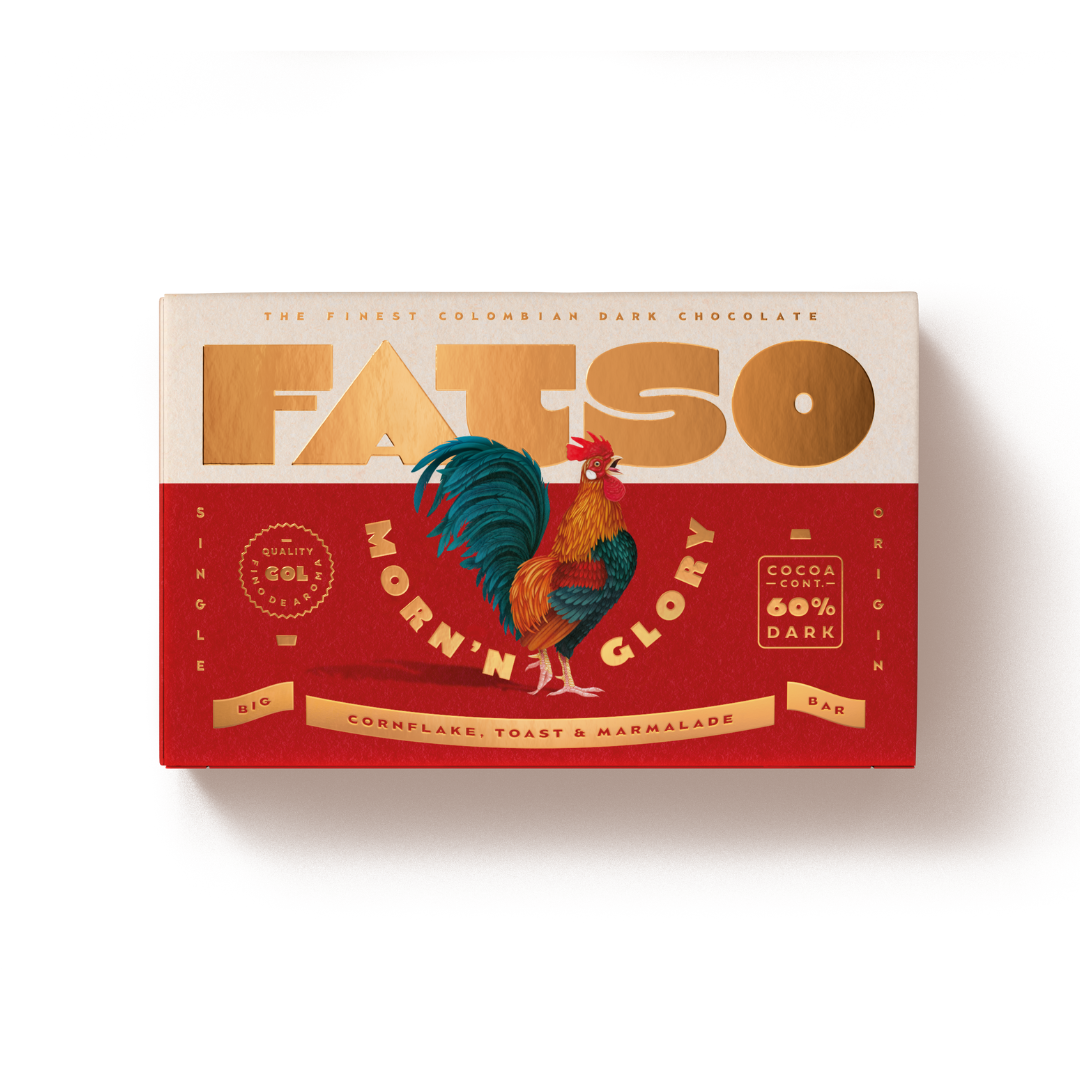 Fatso Chocolate - MORN'N GLORY BAR / Corn Flake, Toast, Marmalade