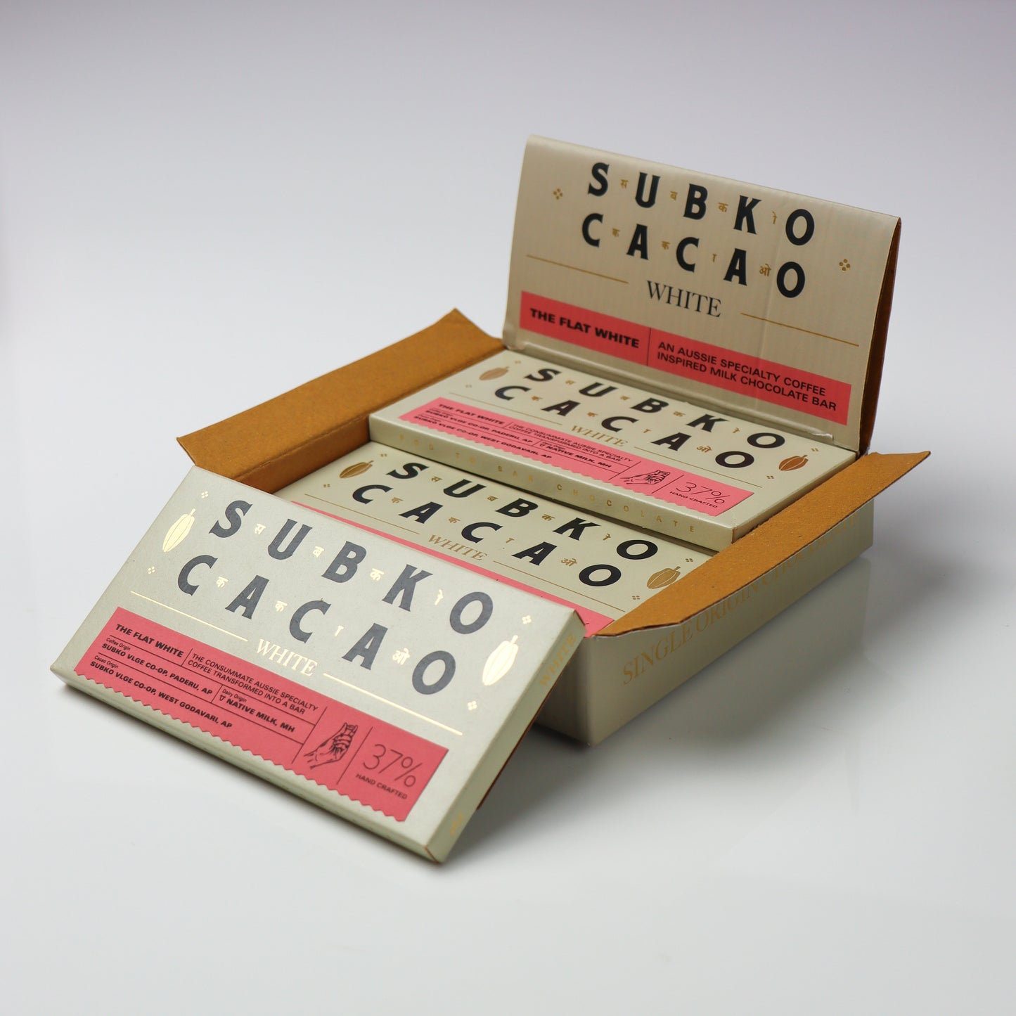 Subko - Dark/Milk/White Series: The Flat White (37% White)