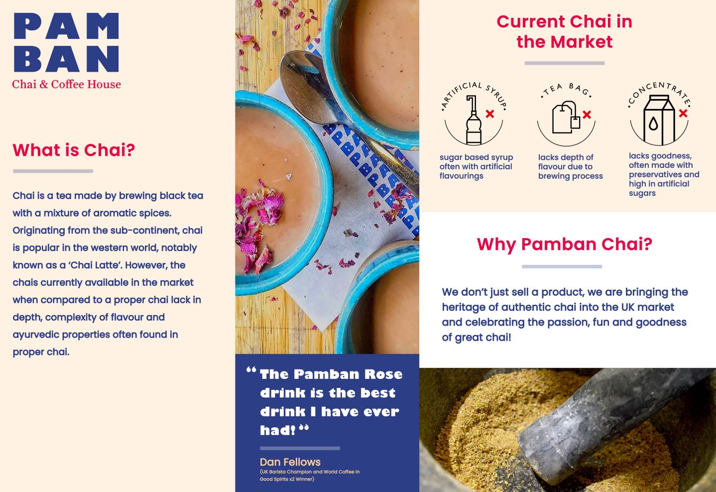 Pam Ban Chai - Turmeric Latte - Barista Edition - 150g Pouch