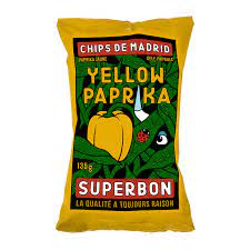 Superbon Chips - Yellow Paprika - 45g Single Serve