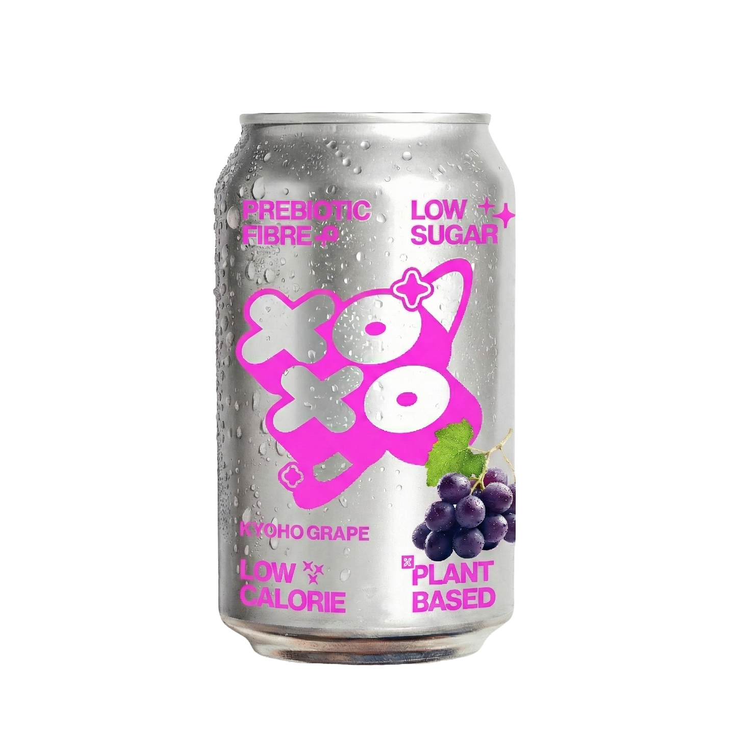 XOXO Soda – Sparkling Kyoho Grape Prebiotic Soda