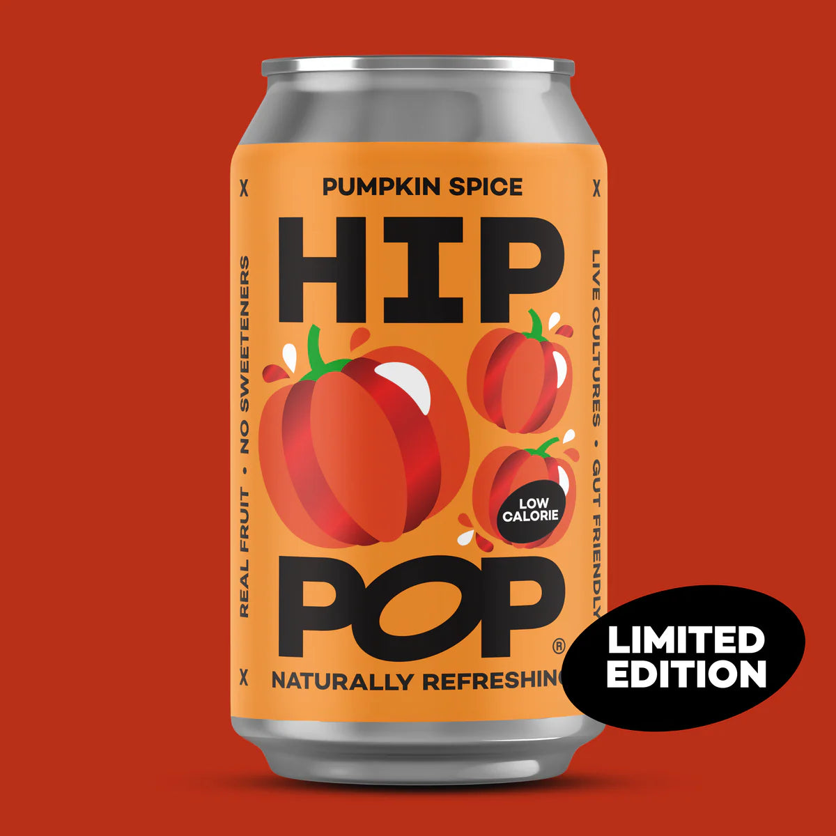 Hip Pop - Pumpkin Spice Soda Cans