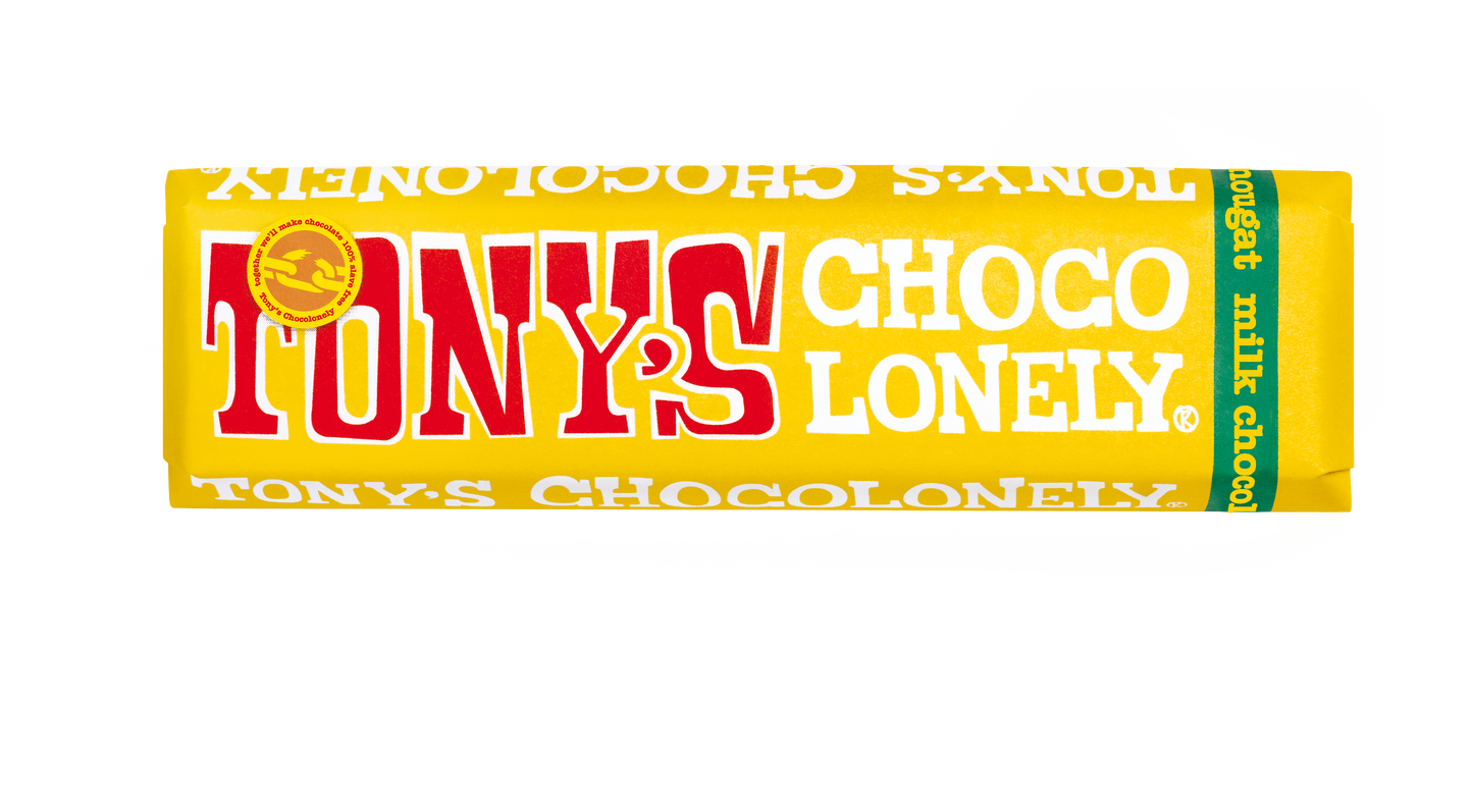 Tonys Chocolonely - Fairtrade Milk Chocolate, Honey & Nougat // Stores Supply // Tony's Chocolonely