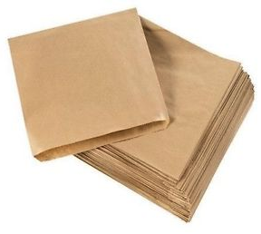 Brown Stung Flat Bags // Stores Supply // STORES
