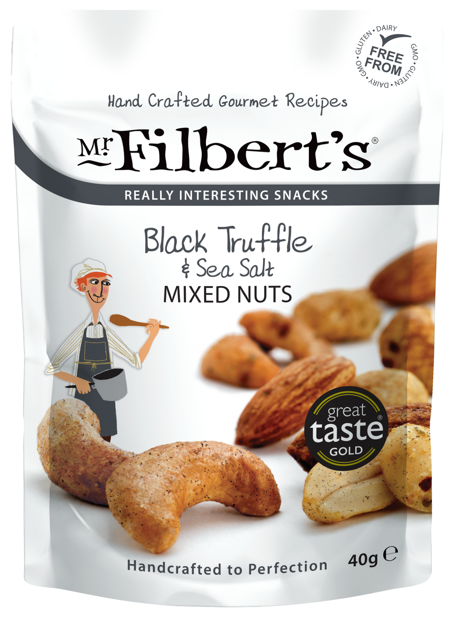 Filberts Fine Foods - Black Truffle & Sea Salt Mixed Nuts // Stores Supply // FILBERTS FINE FOODS