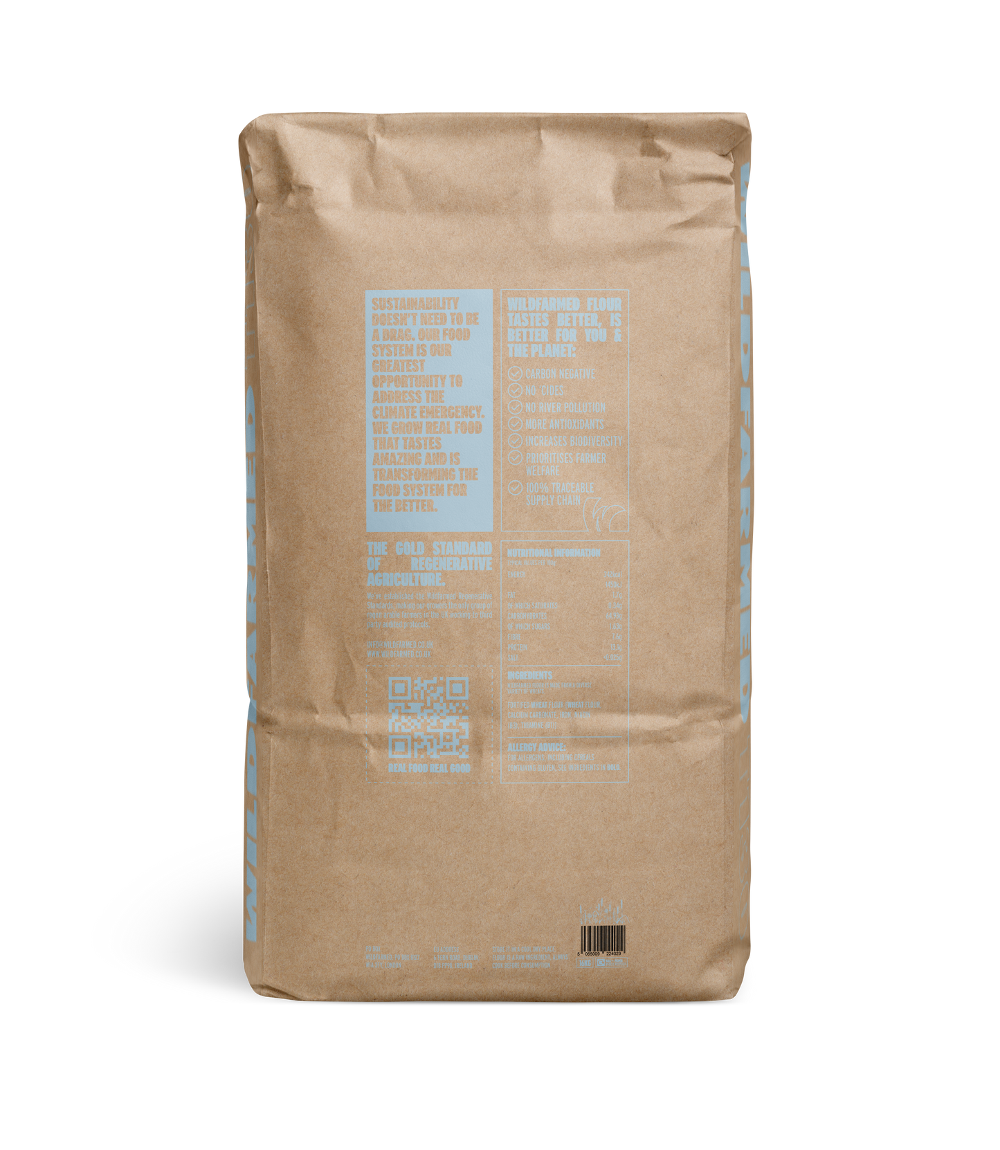 Wildfarmed - T130 Dark Brown Flour (16kg)