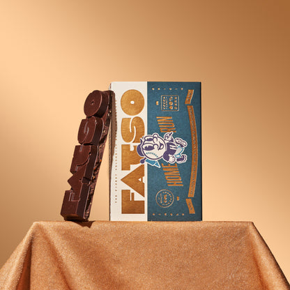 Fatso Chocolate - HOME RUN BAR / Salted Pretzel, Almond & Honeycomb