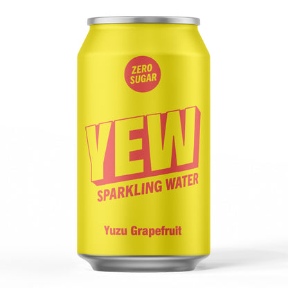 YEW Drinks - Yuzu Grapefruit Sparkling Water - NEW FORMAT
