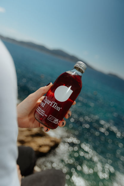 ChariTea - Red - Glass Bottles