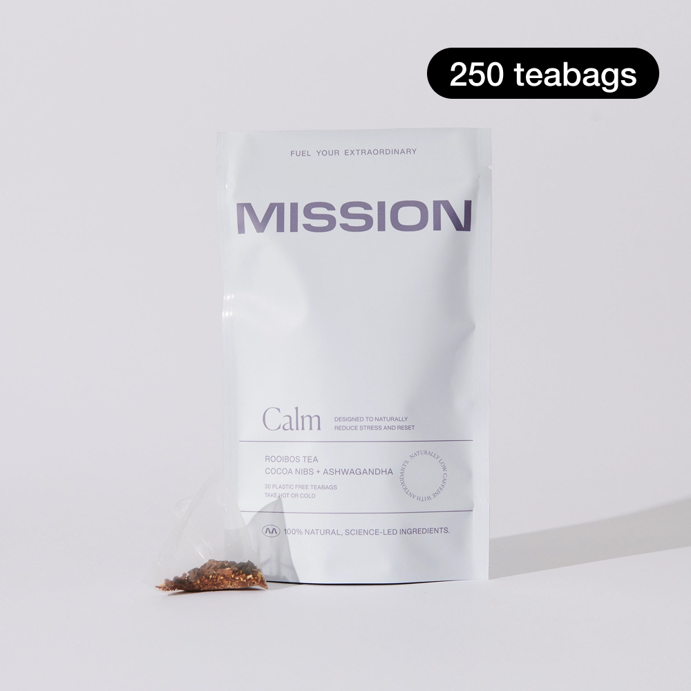 MISSION -  Calm Rooibos with Ashwagandha - 250 teabags