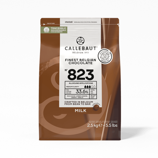 Callebaut Milk Chocolate Callets 33.6% 2.5kg