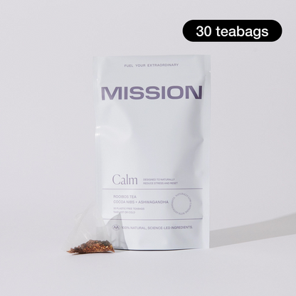 MISSION -  Calm Rooibos with Ashwagandha - 30 teabags