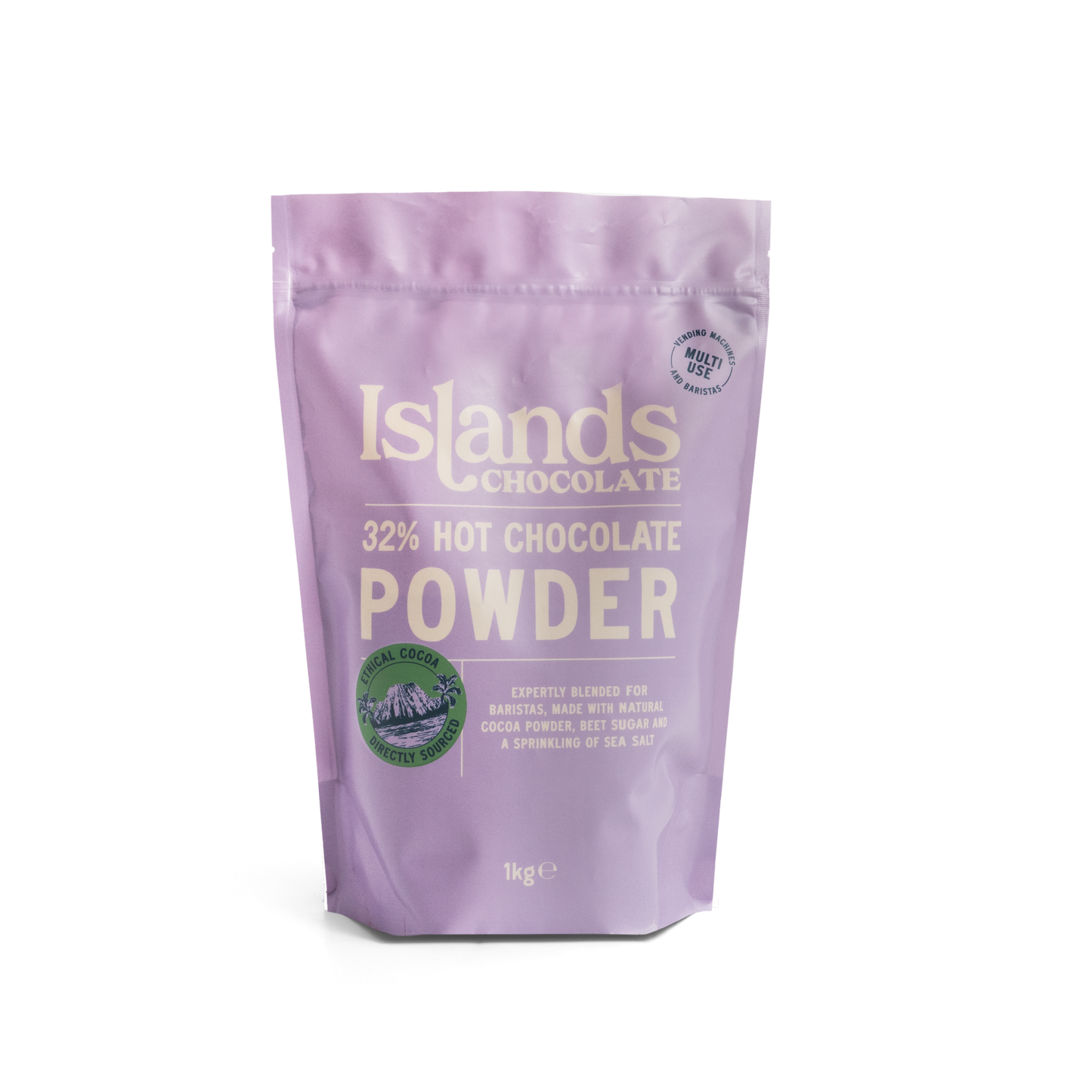 Islands Chocolate - 32% Hot Chocolate Powder - 1KG
