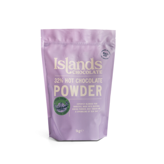 Islands Chocolate - 32% Hot Chocolate Powder - 1KG
