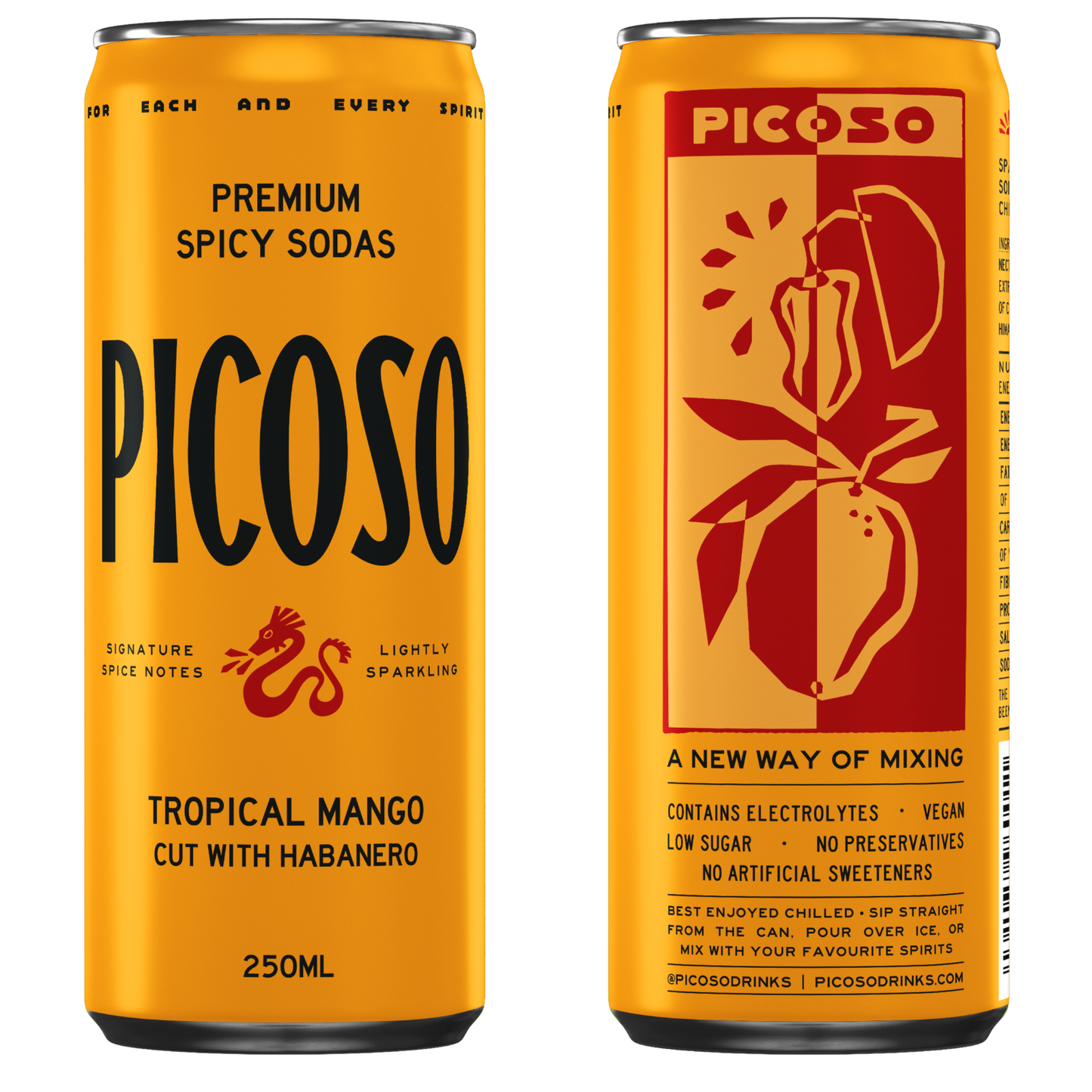 Picoso - Tropical Mango Cut With Habanero