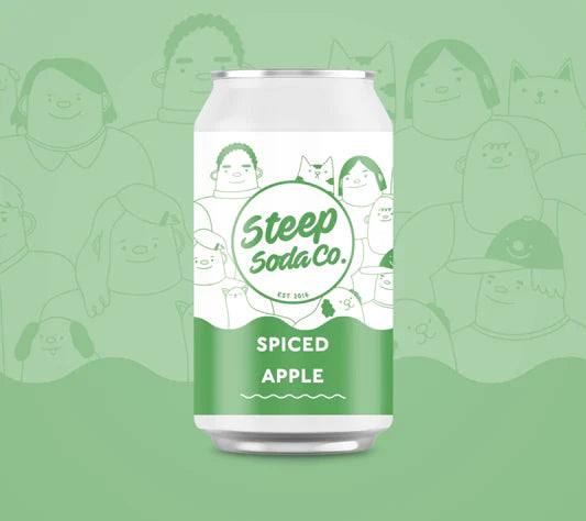 Steep Soda Co - Spiced Apple Soda *Seasonal*