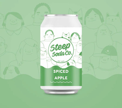 Steep Soda Co - Spiced Apple Soda *Seasonal*