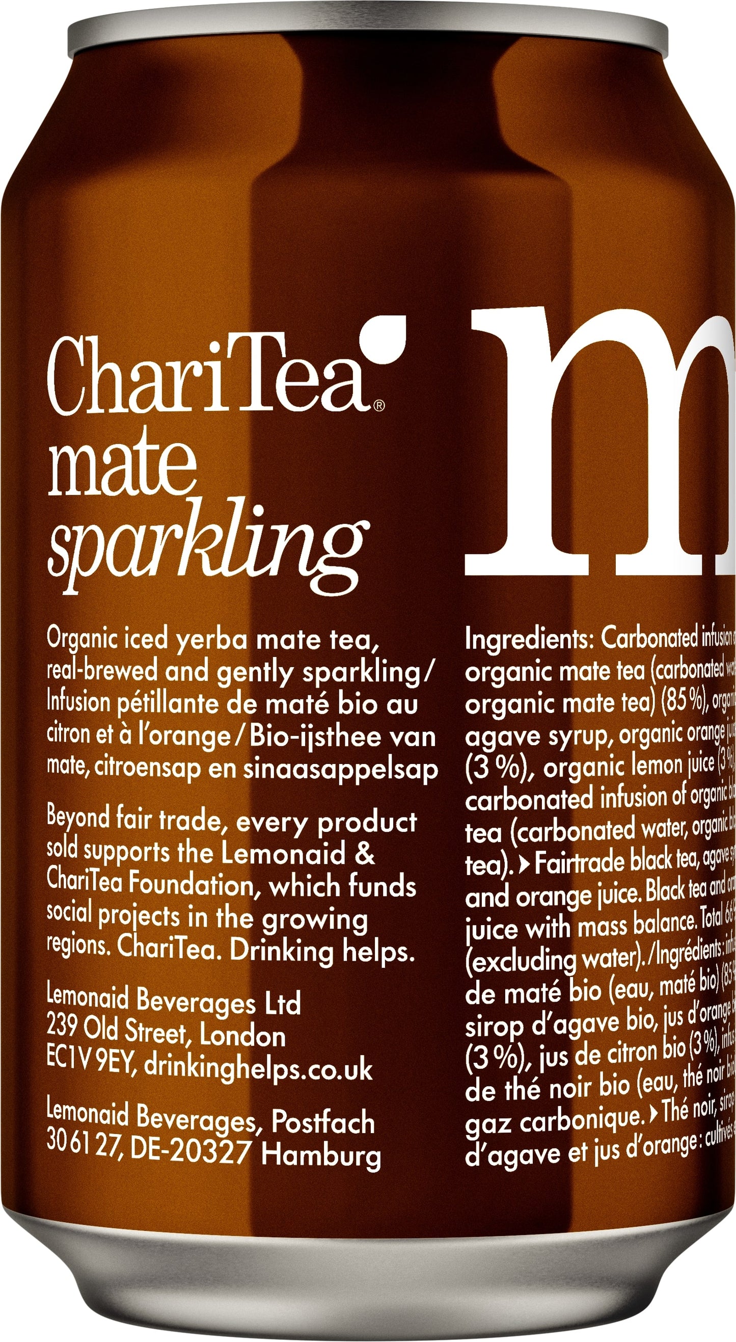 Charitea - Mate Sparkling - CANS