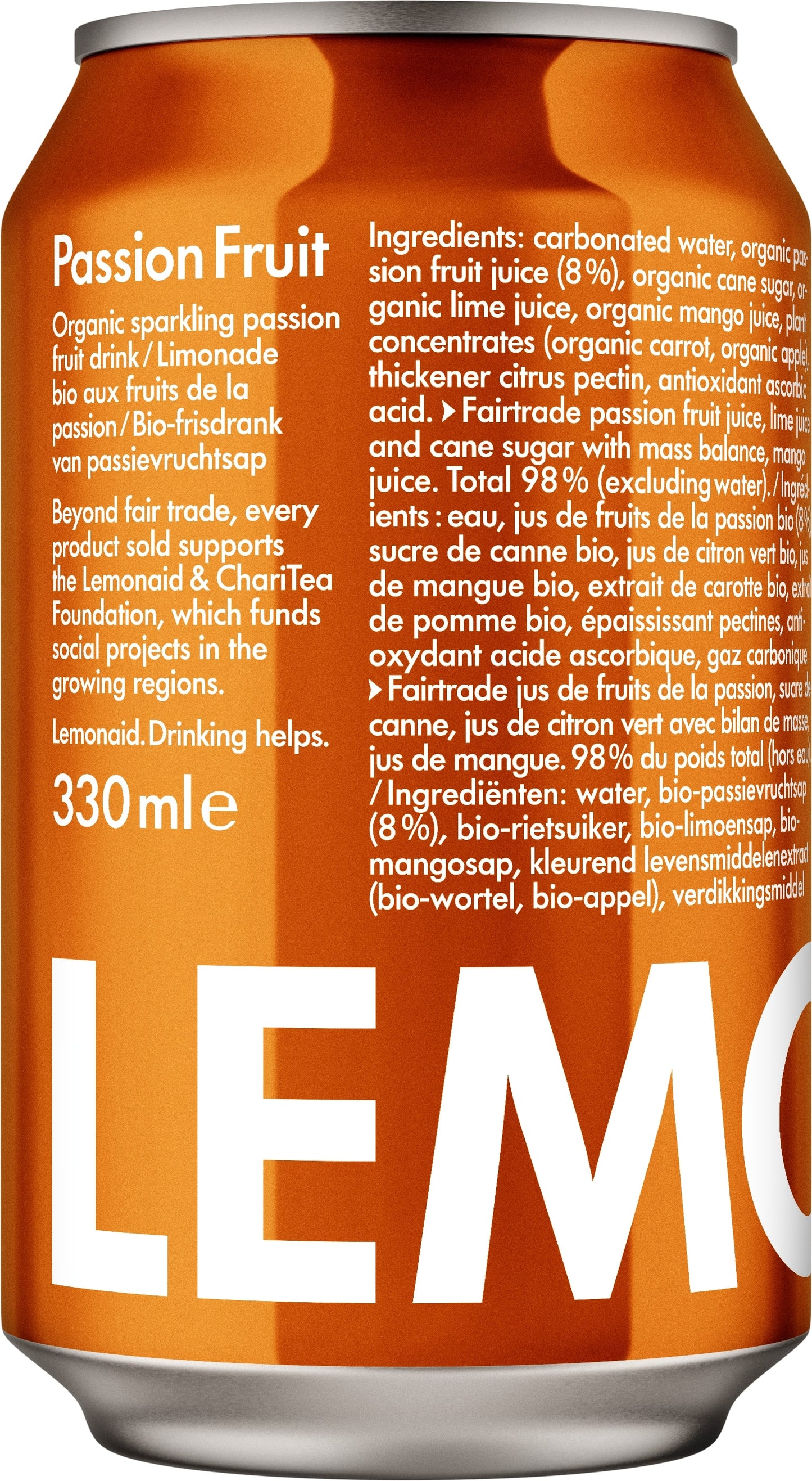 Lemonaid - Passion Fruit - CANS