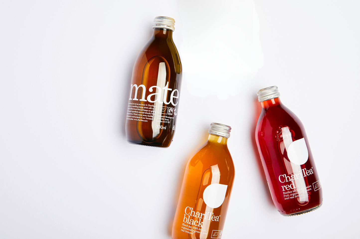 ChariTea - Red - Glass Bottles