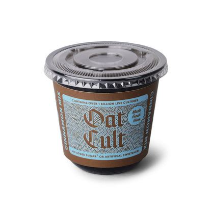 Oat Cult - Cinnamon Overnight Oats with Portion Cups