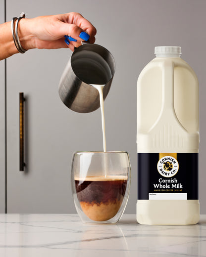Cornish Dairy Co - 4% Barista Whole Milk - 6 x 2L