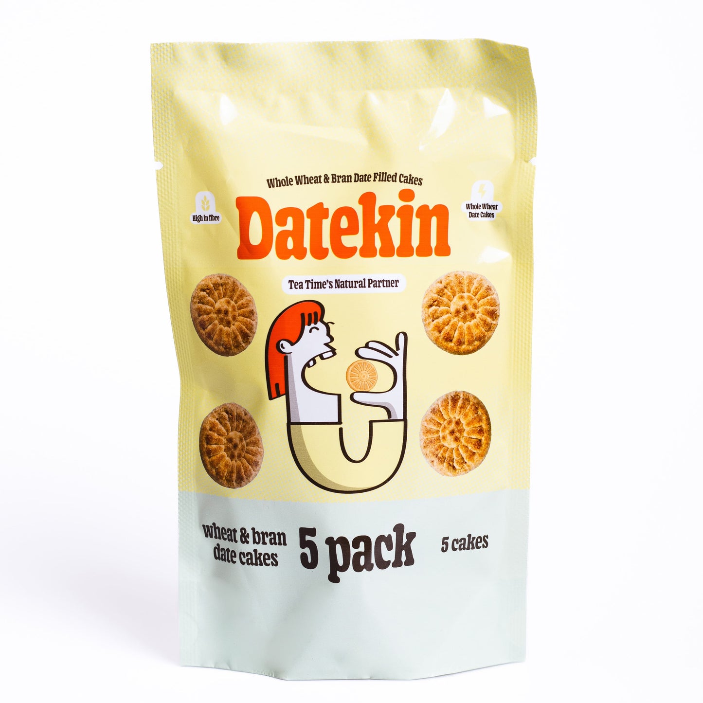 Datekin - Date Filled Whole Wheat and Bran Cakes