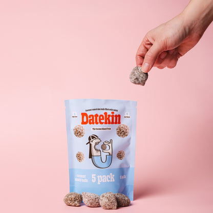 Datekin - Coconut Coated Date Balls Filled with Tahini