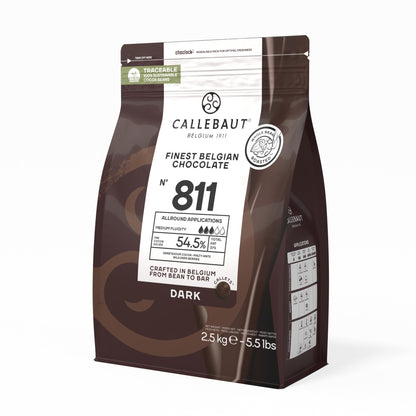 Callebaut Dark Chocolate 54% 2.5kg
