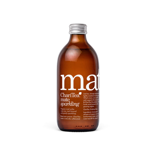 ChariTea - Mate Sparkling - Glass Bottles