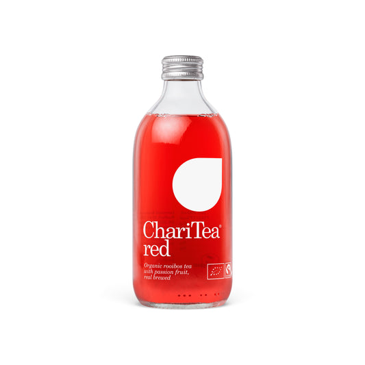 ChariTea - Red - Glass Bottles