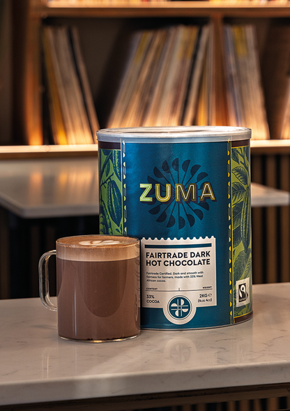 Zuma Fairtrade Dark – 33% Cocoa (Tin) - 2kg