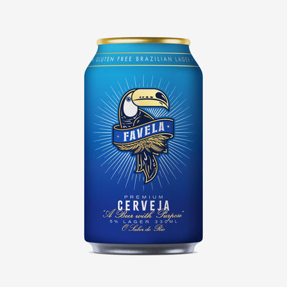 Favela - 5% Lager Cans
