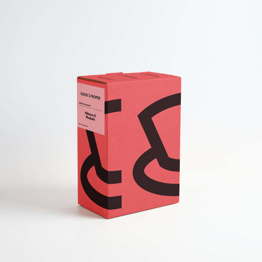 Good & Proper Tea - Hibiscus & Rhubarb Concentrate