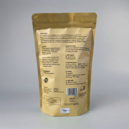 NEMI Tea - Latte Grade Hojicha - 500g