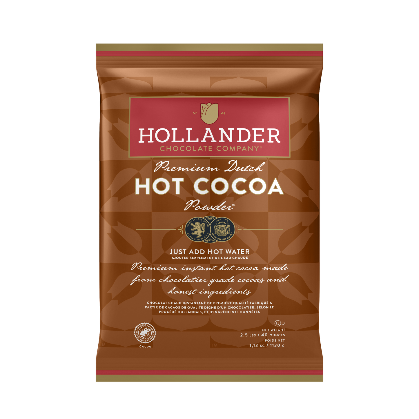 Hollander - Premium Dutch Hot Cocoa Powder