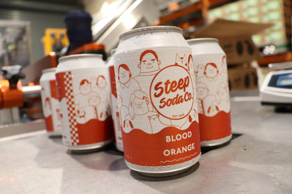 Steep Soda Co - Blood Orange *Seasonal*