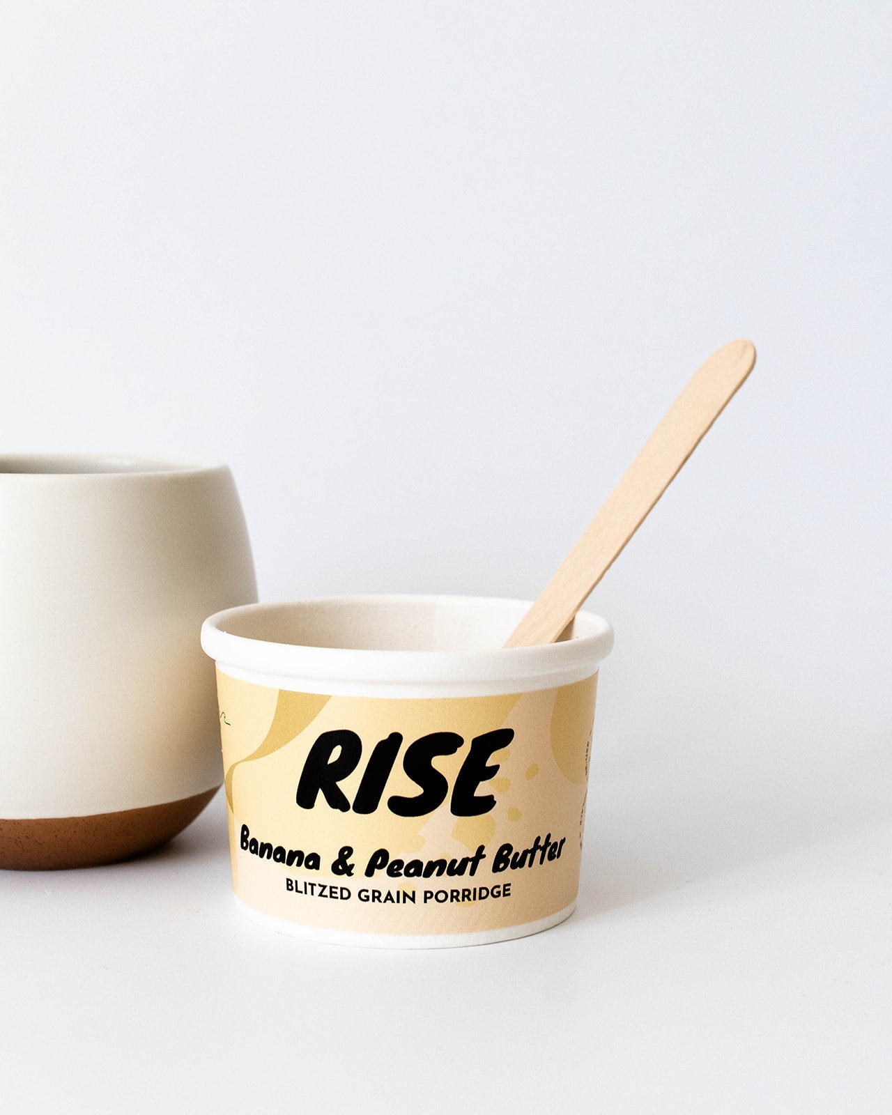 RISE - Banana & Peanut Butter Blitzed Grain Porridge // Stores Supply // Rise