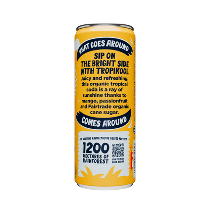 Karma Drinks – Tropikool Mango & Passionfruit Cans