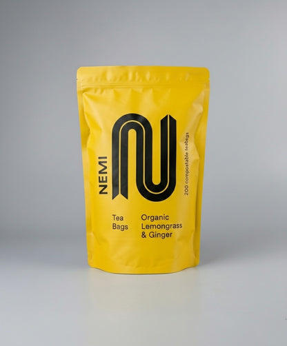 NEMI Tea - Lemongrass & Ginger Tea (200 Teabags)