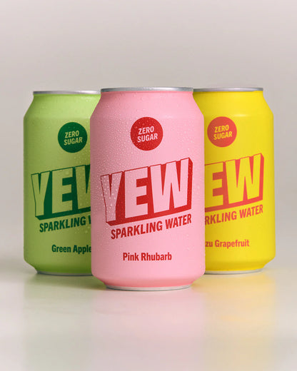 YEW Drinks - Yuzu Grapefruit Sparkling Water - NEW FORMAT